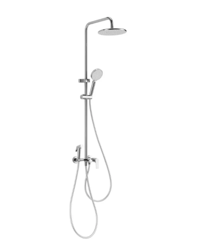 Душевая стойка Arrow AG3402CP настенная цвет хром