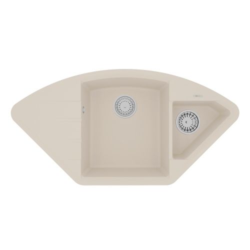 Кухонная мойка LeMark Irkana 980 9910048 100х50 цвет бежевый поверхность матовая
