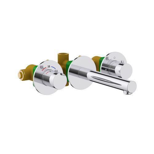 Смеситель для раковины Timo Saona 2382/00SM встраиваемый в стену хром