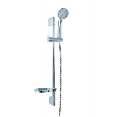 Душевой гарнитур Bravat  D152CP-1A-RUS настенный хром