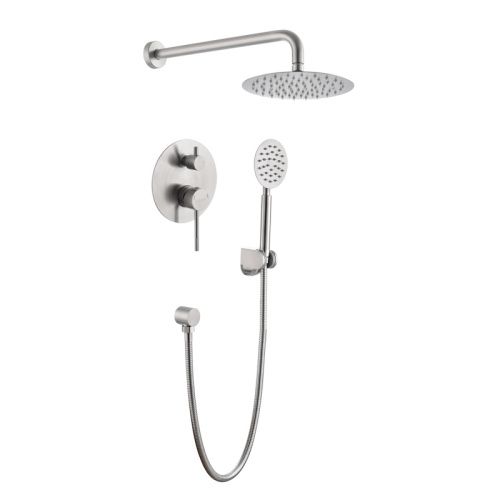 Душевая система Voda VSL Set_3in1 встраиваемая в стену цвет серый