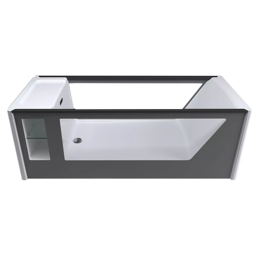 Ванна акриловая Aima Design GENESIS 01ген1875 180х75 отдельностоящая прямоугольная с ножками и каркасом