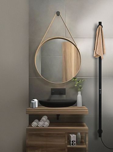 Полотенцесушитель электрический Indigo Style PRO LSPRE120-3BRRt 5х120 черный