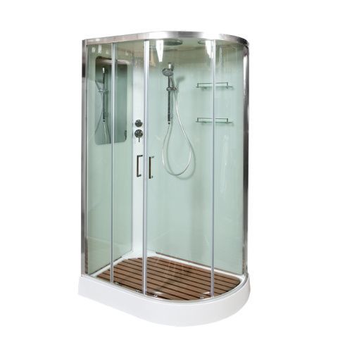 Душевая кабина AvaCan A102L 120х80 асимметричная с крышей ориентация левая