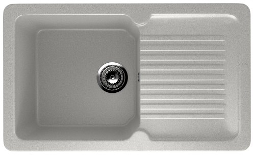 Кухонная мойка Ulgran Classic U-506-310 75х50 цвет серый