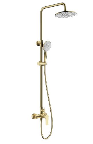 Душевая стойка Wonzon & Woghand WW-A30103-BG настенная цвет золото