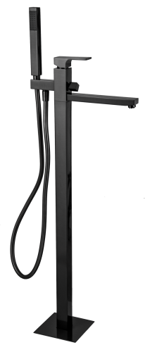 Смеситель для ванны Remer Absolute AU08CFP напольный черный