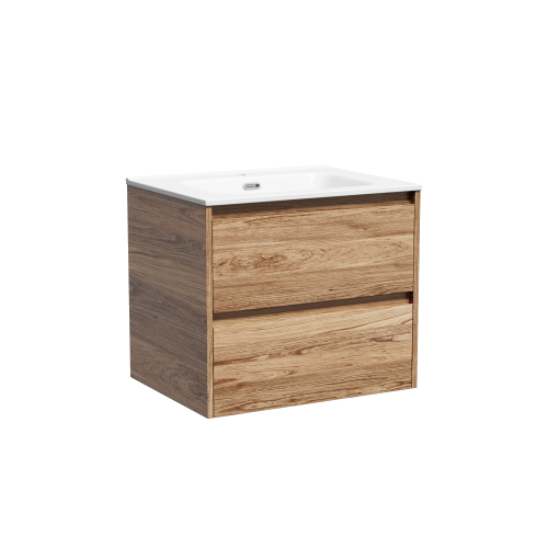 Тумба под раковину Sancos Libra LB60ECH 60х50 подвесная цвет коричневый