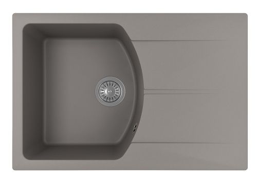 Кухонная мойка Florentina Паола 760 20.475.B0760.307 75х50 цвет серый поверхность матовая