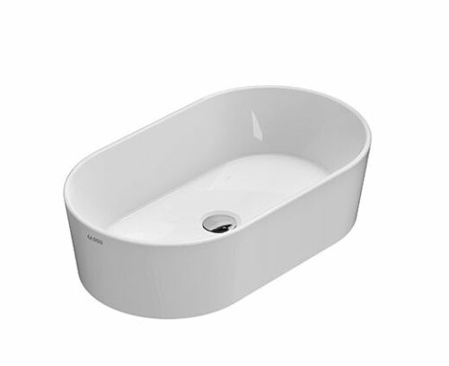 Раковина Globo FORTY3 FO061BI 60х40 накладная цвет белый без отверстий под смеситель