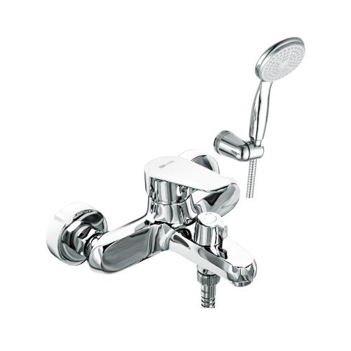 Смеситель для ванны LeMark Point LM0314C настенный хром