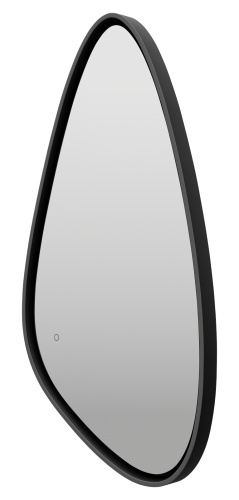 Зеркало с подсветкой Brevita Venus VEN-Var-060-black 60х120 подвесное