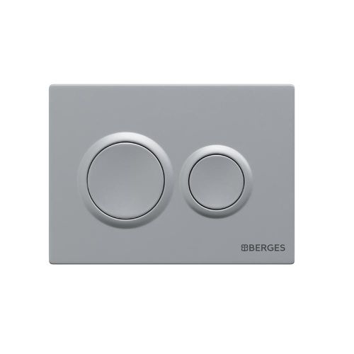 Клавиша смыва механическая Berges NOVUM 040062 цвет хром