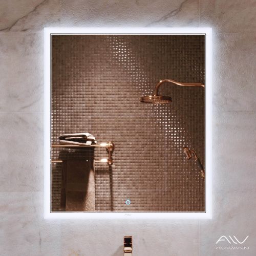 Зеркало с подсветкой Alavann Emma ALV0064001 70х80 подвесное