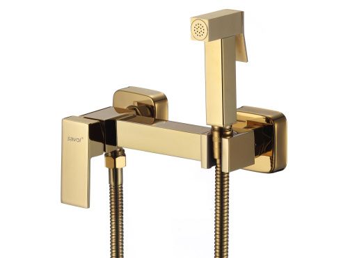 Гигиенический душ со смесителем Savol S-FXQ005B золото