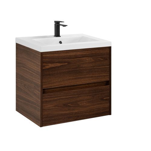 Тумба под раковину Art&Max Family-M Family-M-580-2C-SO-BO 60х50 подвесная цвет коричневый