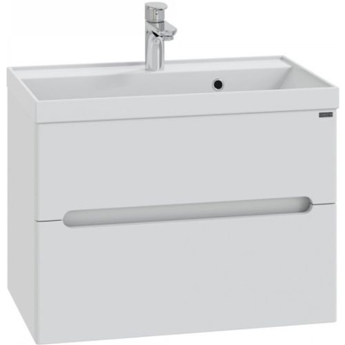 Тумба под раковину СанТа Лондон 224003л 70х40 подвесная цвет белый
