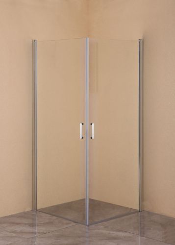 Душевой уголок Orange E04-090TCR 90х90 стекло прозрачное профиль хром без поддона