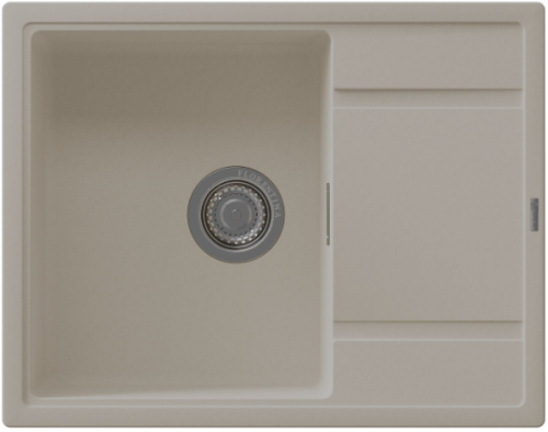 Кухонная мойка Florentina Эстель 650 20.520.C0650.107 65х50 цвет бежевый поверхность матовая