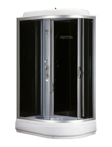 Душевая кабина Loranto CS-66120-20 L G 120х80 асимметричная с крышей ориентация левая