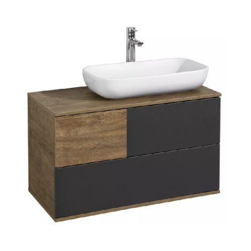 Тумба под раковину Aquaton Терра 1A247201TEKA0 90х50 подвесная цвет коричневый