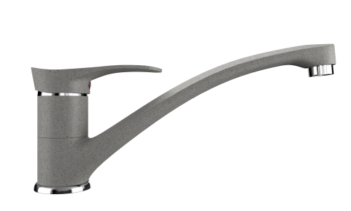 Смеситель для кухни Ulgran Classic U-003-310 на мойку серый