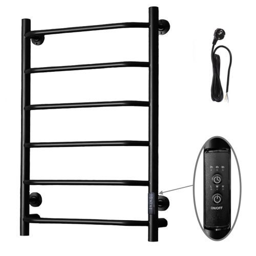 Полотенцесушитель электрический Тругор Пэк сп Пэксп6/8040черныйВГП 45х80 черный