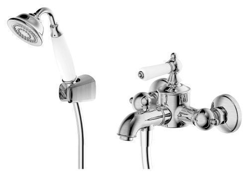 Смеситель Bravat Art (Bravat) F675109C-B настенный хром