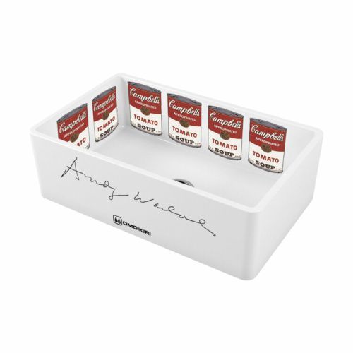 Кухонная мойка Omoikiri Mikura 4993025 75х45 цвет белый