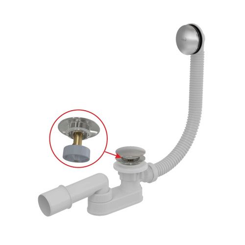 Слив-перелив Alcadrain A507CKM хром
