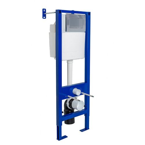 Комплект сантехническая инсталляция с клавишей смыва Berges АТОМ 040331