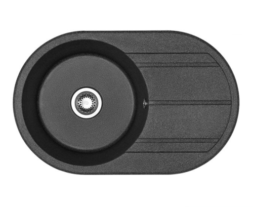 Кухонная мойка Aquaton Амира 1A712932AI210 80х50 цвет черный