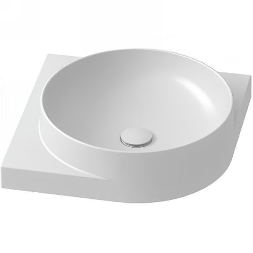 Раковина керамическая Ravak XJX01045000 50х50 подвесная цвет белый