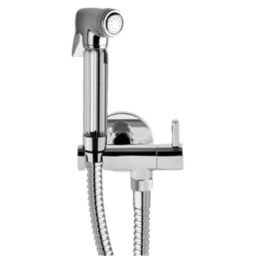 Гигиенический комплект с запорным вентилем Remer 332REZ336 хром