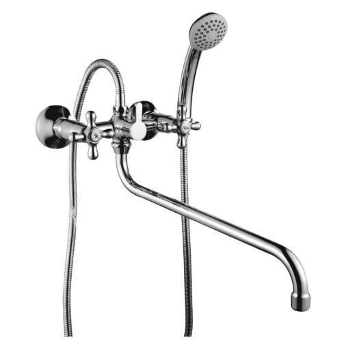 Смеситель для ванны Rossinka H H02-84R настенный хром