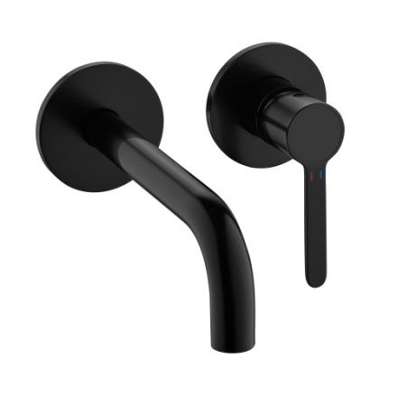 Смеситель для раковины Cezares ECO ECO-DI-NOP встраиваемый в стену черный