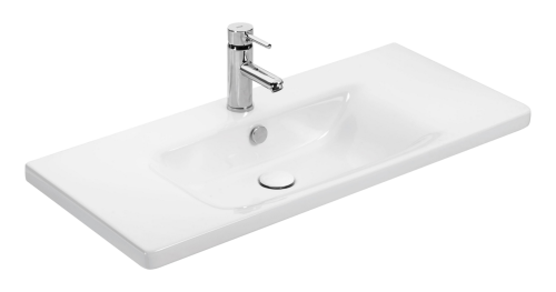 Раковина мебельная керамическая Dreja Soft 90 13090-KL 90х50 накладная цвет белый