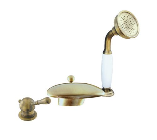 Смеситель RavSlezak LABE L070.5SSM на борт ванны бронза