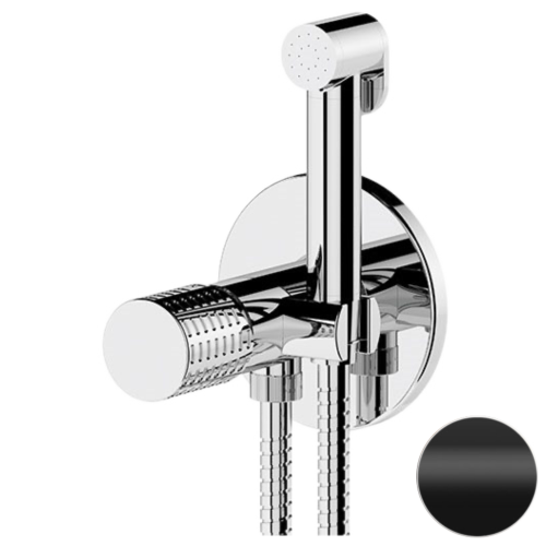 Гигиенический душ со смесителем Remer CEC65WNO черный