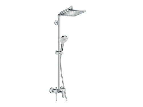 Душевая стойка Hansgrohe Crometta E 27284000 настенная цвет хром
