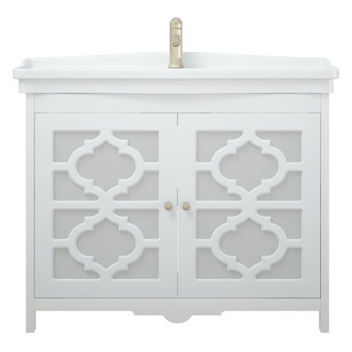 Тумба под раковину Corozo Манойр SD-00000970 80х50 напольная цвет белый