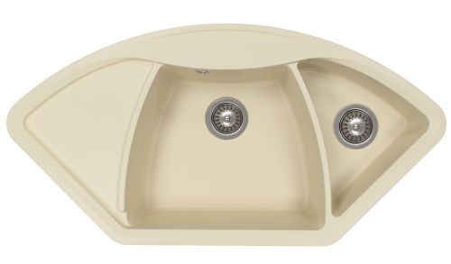 Кухонная мойка Florentina Гави 17.080.E1005.202 100х50 цвет бежевый поверхность матовая