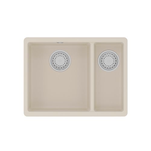 Кухонная мойка LeMark Sinara 550.2-u 9910084 55х40 цвет бежевый поверхность матовая