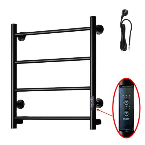 Полотенцесушитель электрический Тругор Аспект Пэк сп АспектПэксп1/6050чернВГП 55х60 черный