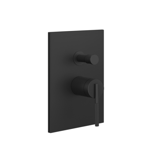 Смеситель Gessi Ingranaggio 63577/299 встраиваемый в стену черный