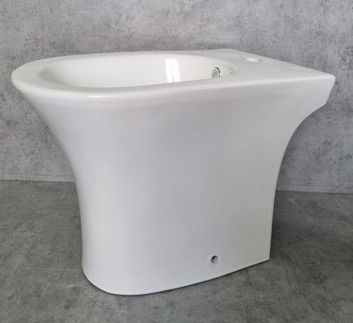 Биде напольное CeramaLux 1217C цвет белый