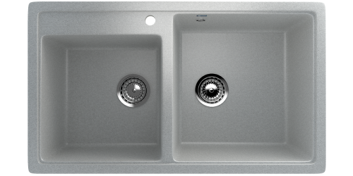 Кухонная мойка Ulgran Classic U-200-310 85х50 цвет серый