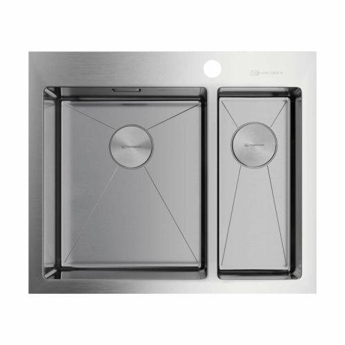 Кухонная мойка Omoikiri Akisame 4993775 60х50 цвет нержавеющая сталь