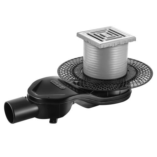 Душевой трап Berges PLATZ Uno 090169 10х10 хром