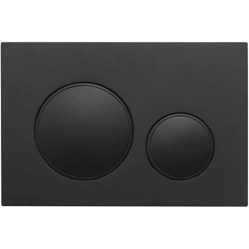 Клавиша смыва механическая Veconi FLUSH FLV10-B цвет черный